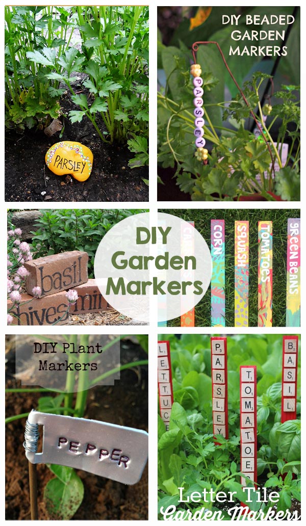 How to Make Simple Plant Markers - Gardens That Matter