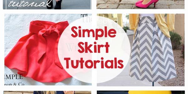 Simple Sewing Tutorials - Skirts - Maxi skirt, pencil skirt, tulle skirt, circle skirt, midi skirt... love these!