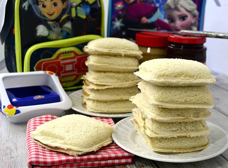 DIY Freezer Peanut Butter and Jelly Sandwich - The Crafting Chicks