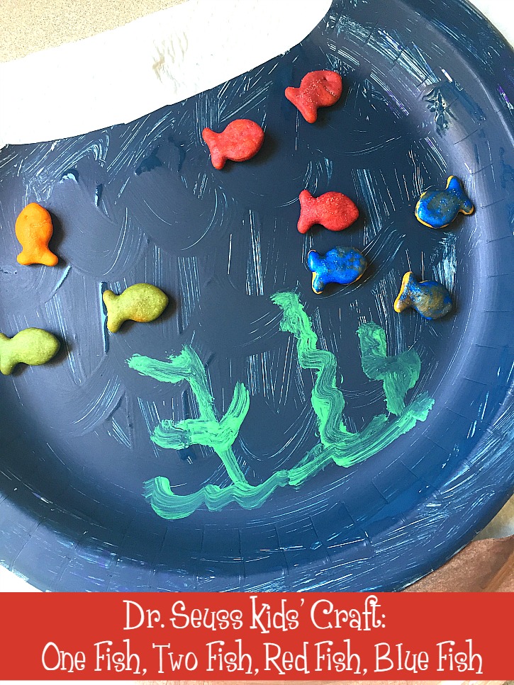 Dr. Seuss Kids' Craft: One Fish, Two Fish, Red Fish, Blue Fish
