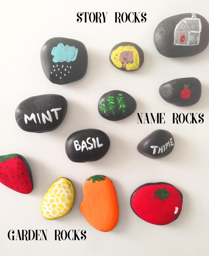 3 Ways to Paint and Use Painted Rocks - The Crafting Chicks