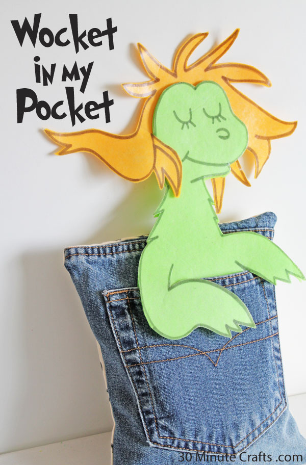 There's a Wocket in My Pocket Craft