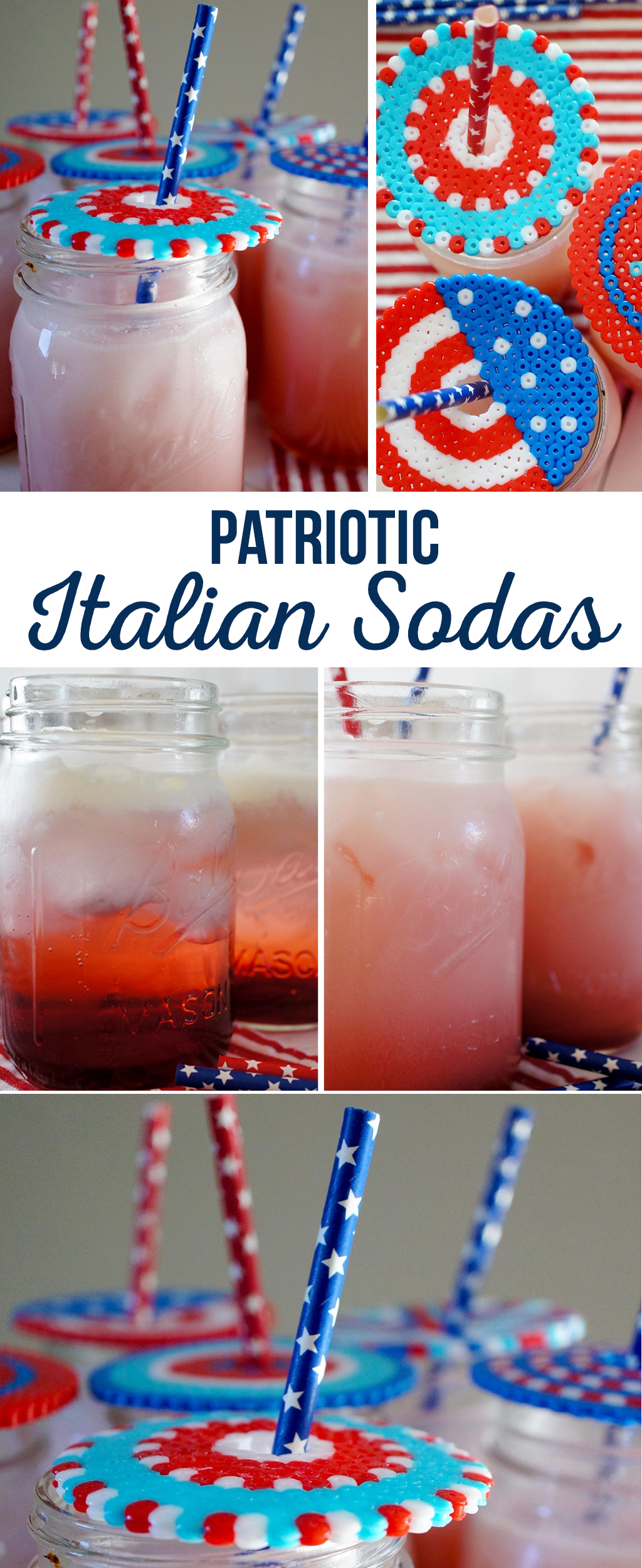 Patriotic Italian Sodas