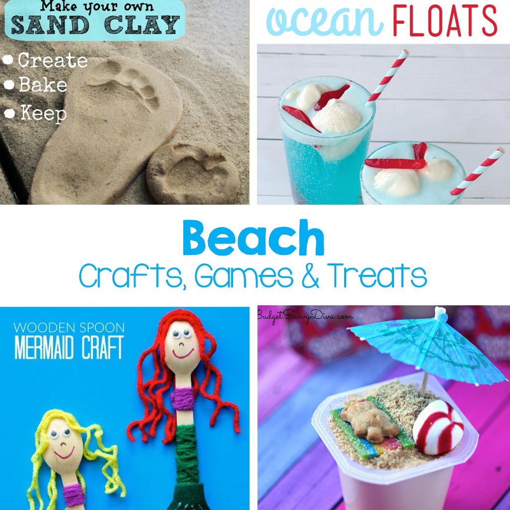 beach crafts and activities
