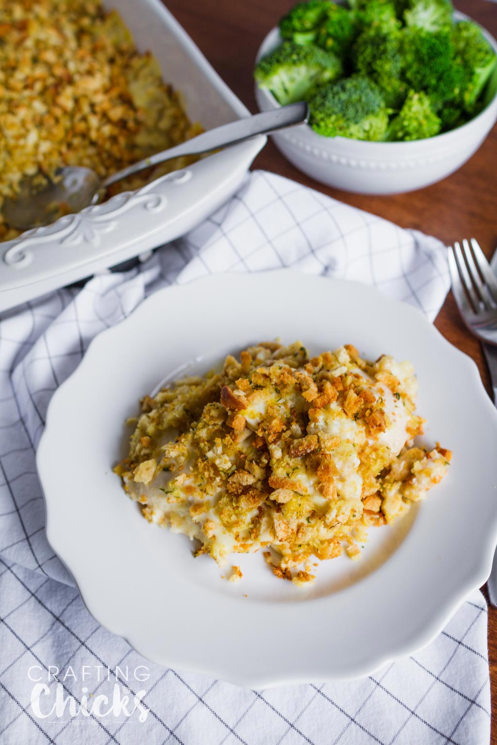 Chicken and Stuffing Casserole - The Crafting Chicks