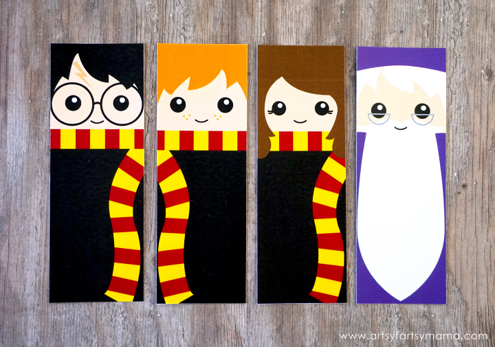 Harry Potter Crafts The Crafting - Harry Potter Diy Bookmarks