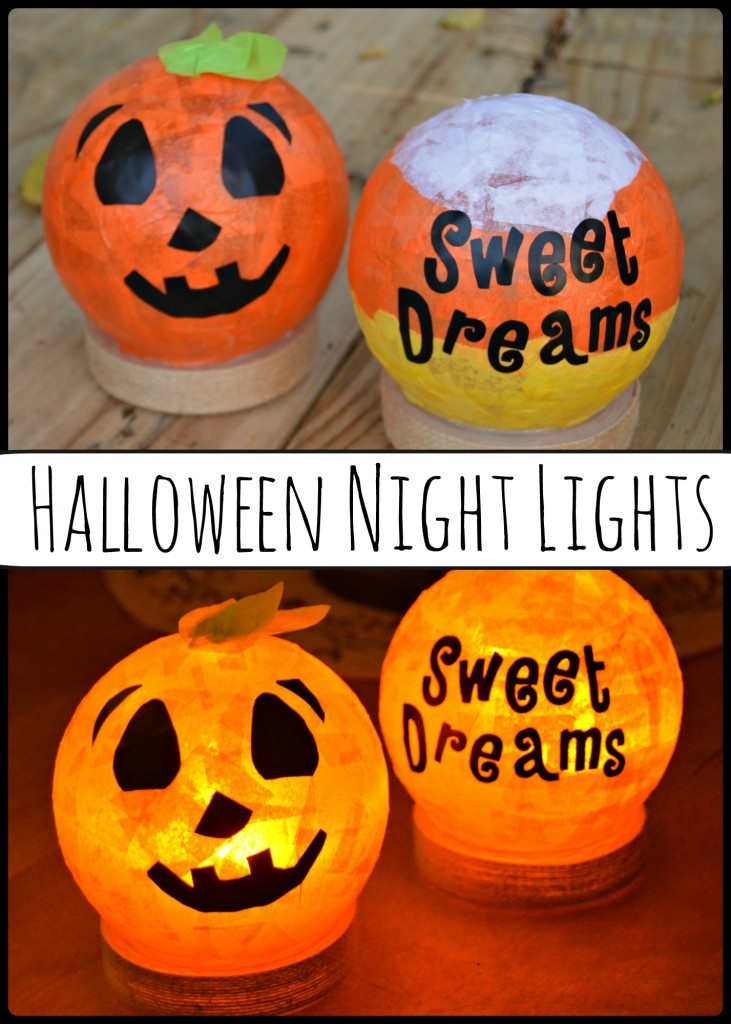 Halloween Paper Lanterns Kid Craft - The Crafting Chicks