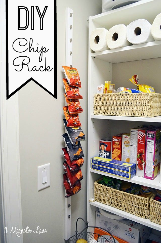 Pantry Organization - storage ideas, printable labels, baskets, and racks... everything you need to keep your pantry organized!