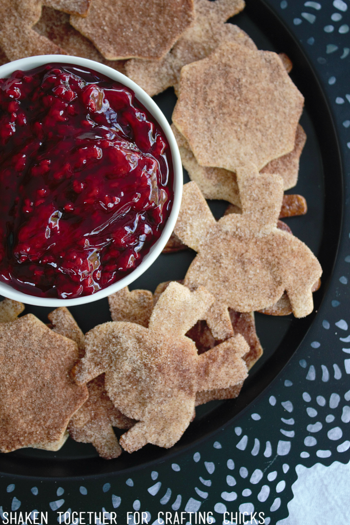 Cinnamon Sugar Spider Chips The Crafting Chicks