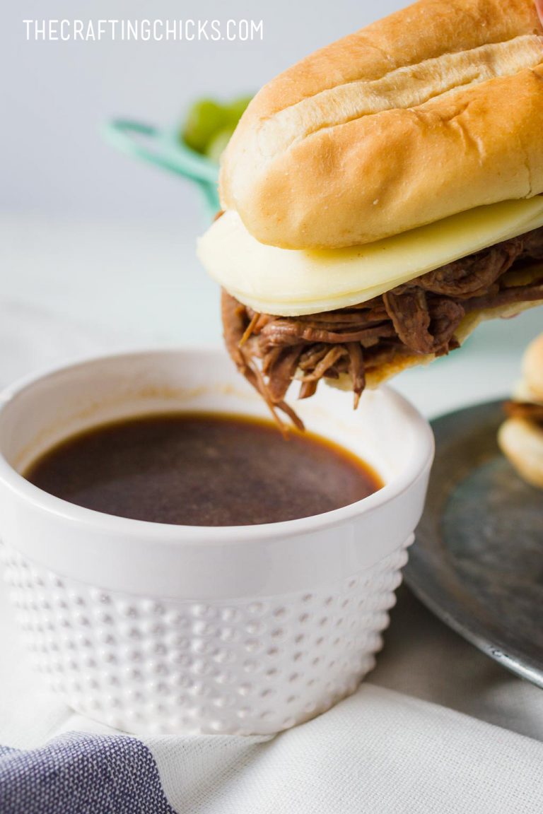 Easy French Dip Sandwiches The Crafting Chicks