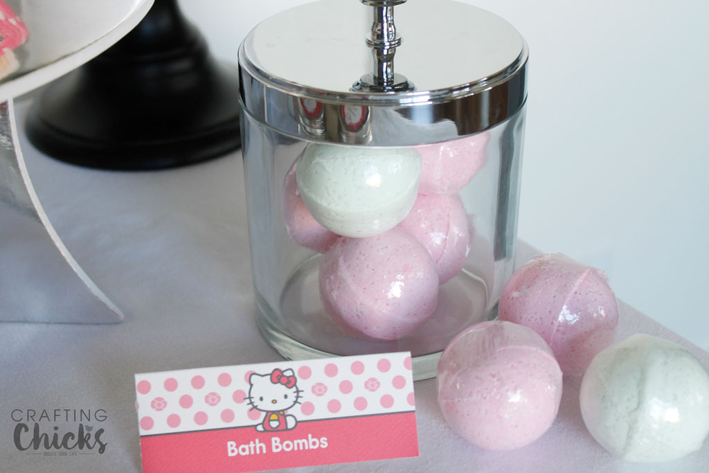 Hello Kitty Spa Party Bath Bombs