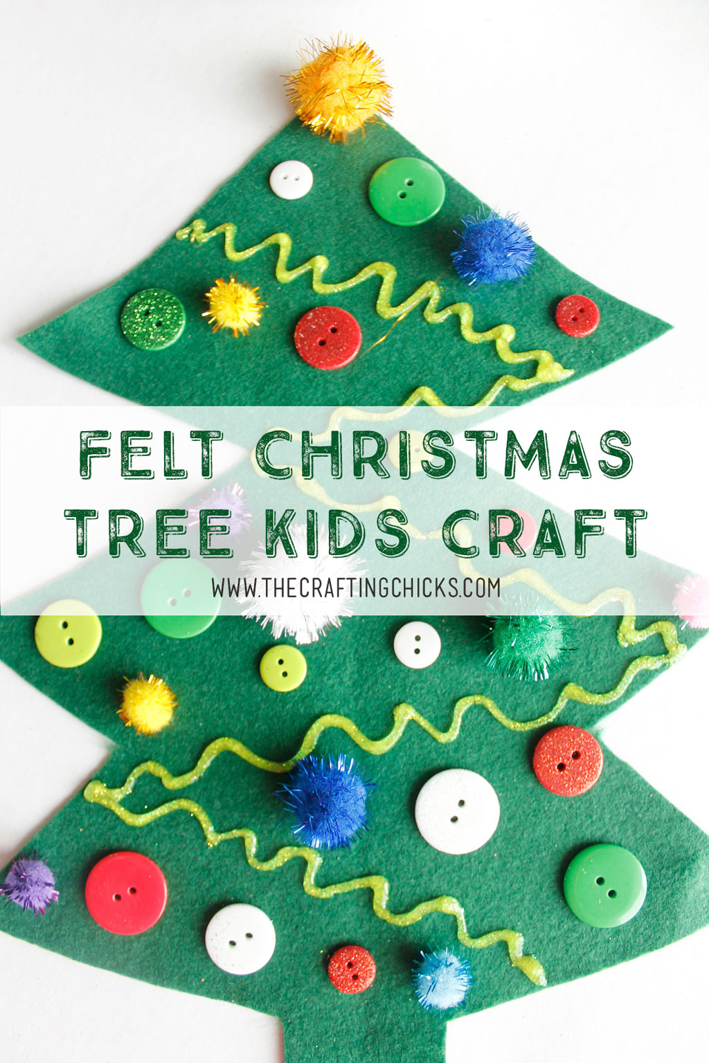 Felt Christmas Tree Kids Craft