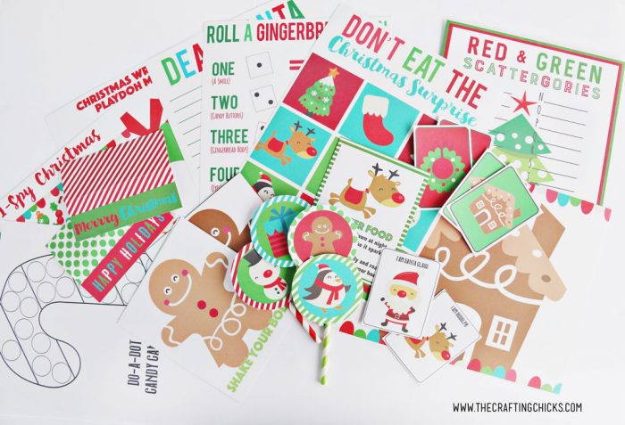 Christmas Printable Mega Pack - The Crafting Chicks