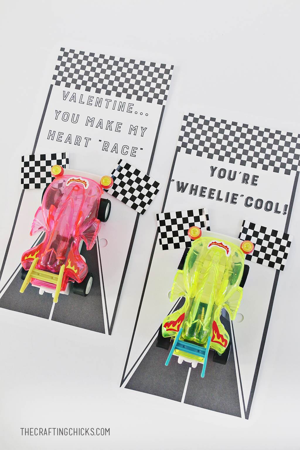 Race Car Valentines The Crafting Chicks