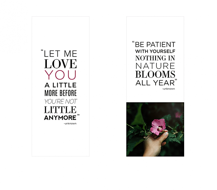 Inspirational Quotes: Free Printable Bookmarks - The Crafting Chicks