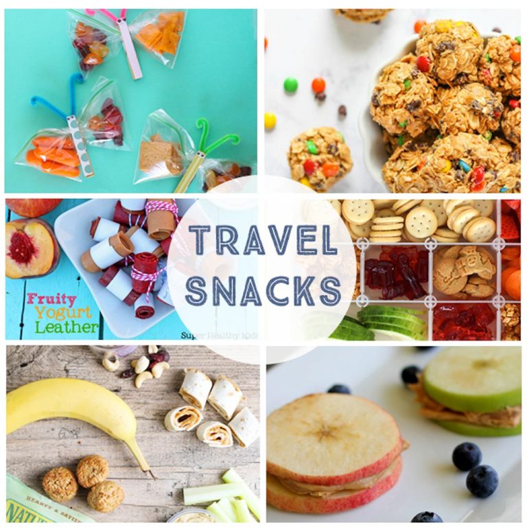 ideas for travel snacks
