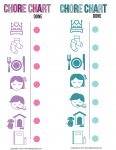Magnetic Chore Charts - The Crafting Chicks