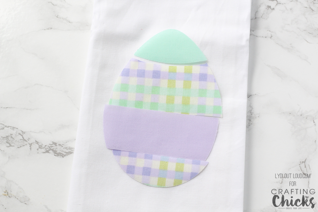 No-sew Easter Kitchen Towels