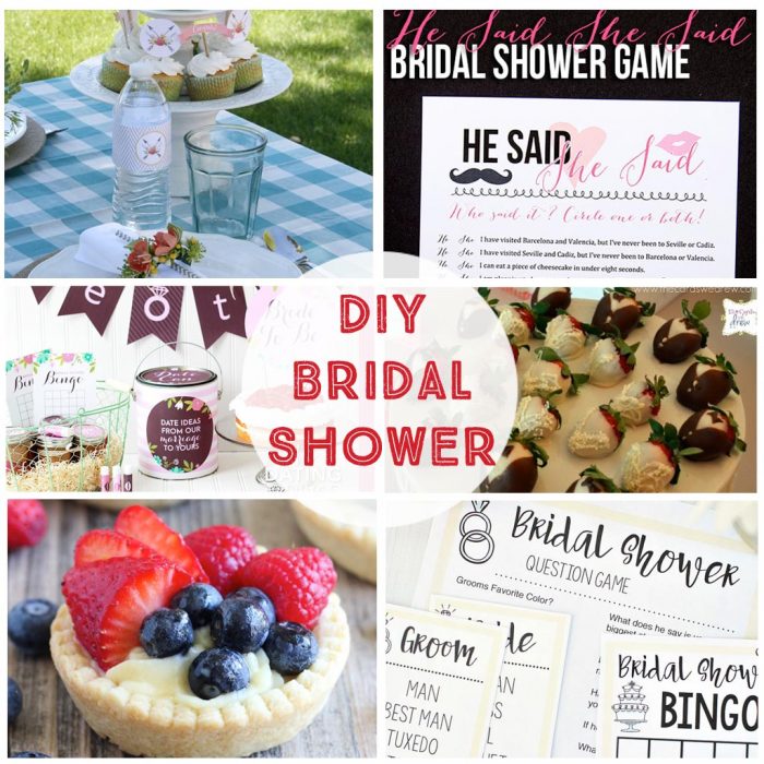 Bridal Shower Ideas - The Crafting Chicks