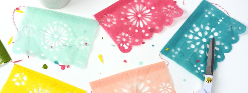 fiest papel picado banner