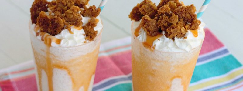 A Fried Ice Cream Milk Shake is a twist on classic fried ice cream. It's a delicious treat for Cinco de Mayo!