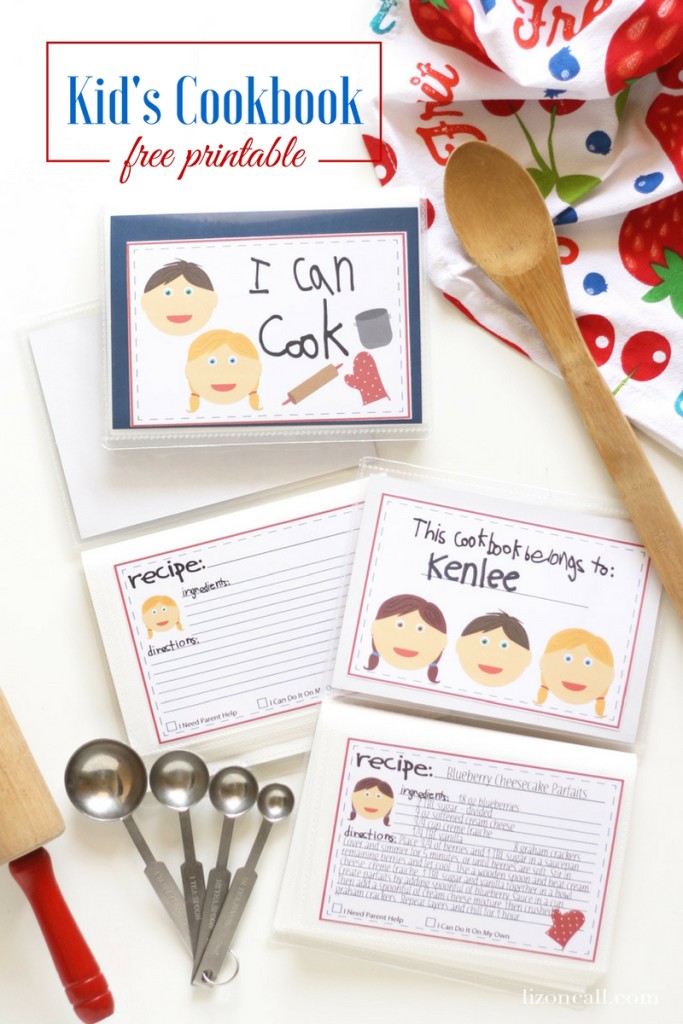 Make a Kid's Cookbook - The Crafting Chicks