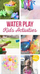 Water Play Kids Activities - The Crafting Chicks