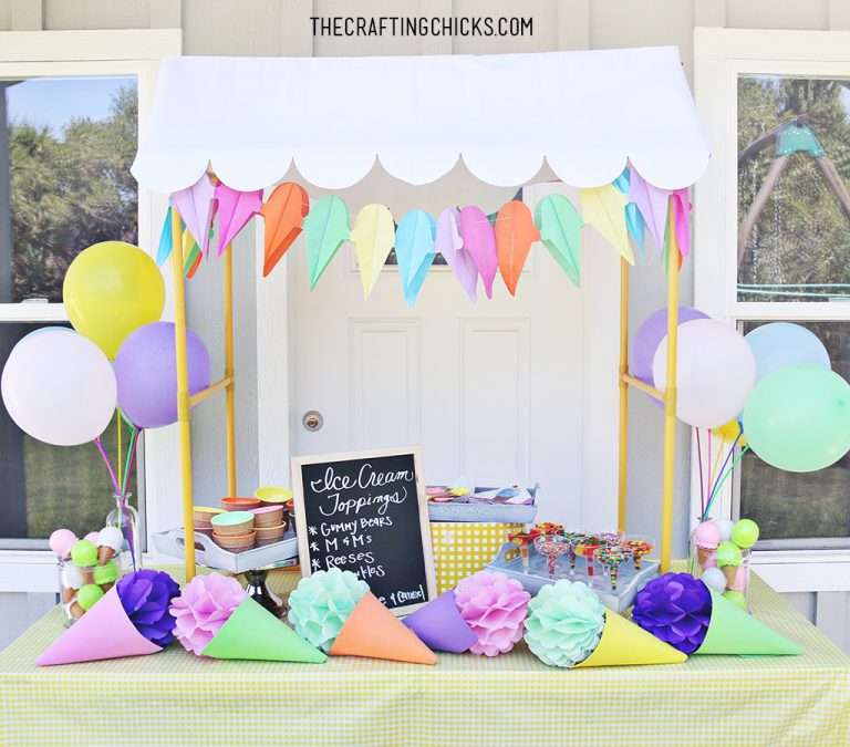 Ice Cream Party - The Crafting Chicks