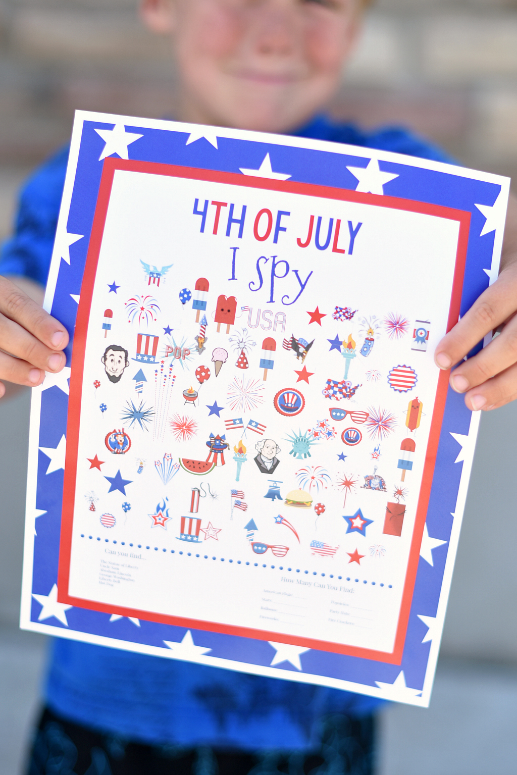 Patriotic themed kids crafts, games, printables, recipes, and activities. Fun 4th of July ideas. America themed activities and crafts.