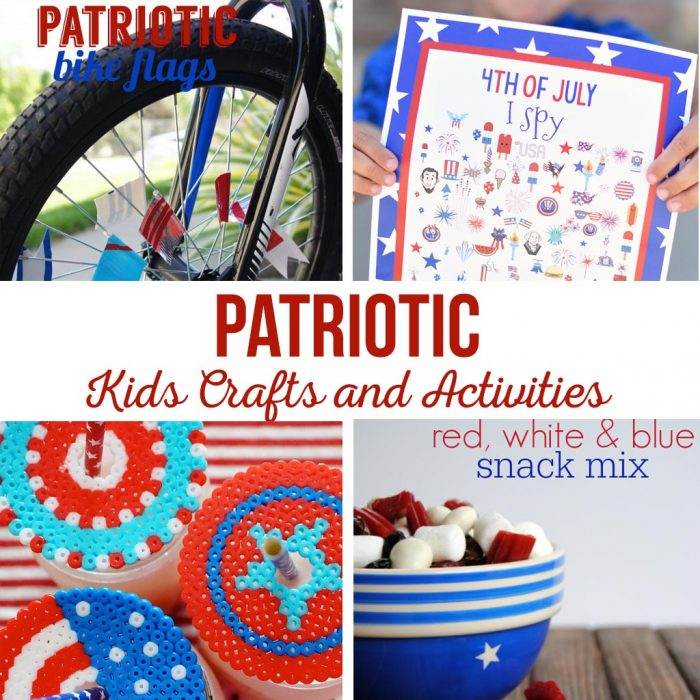 Patriotic Kids Crafts and Activities - The Crafting Chicks