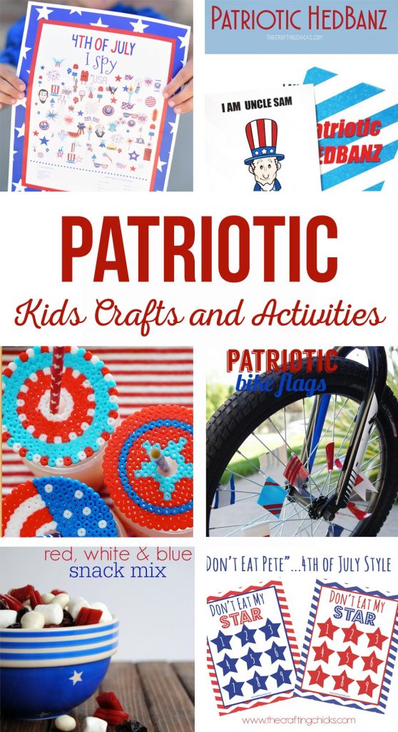 Patriotic Deck Decor - The Crafting Chicks