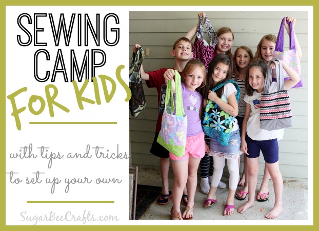 Sewing Kids Crafts and Activities | Tutorials, printables, beginner sewing projects, and more!  Teach your kids to sew this summer.