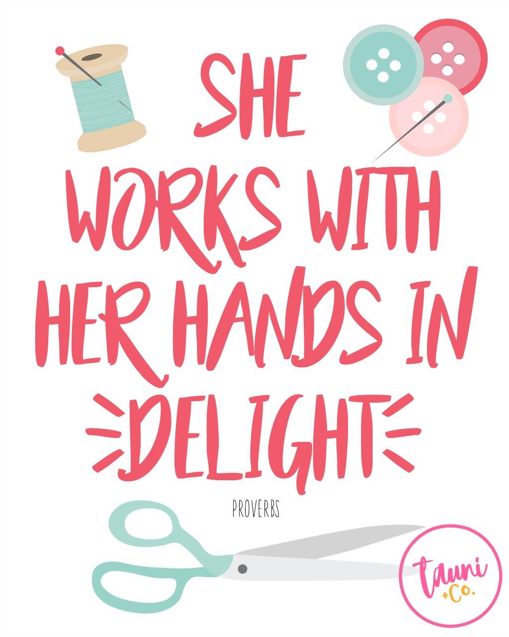 Free Downloadable Sewing Print - The Crafting Chicks