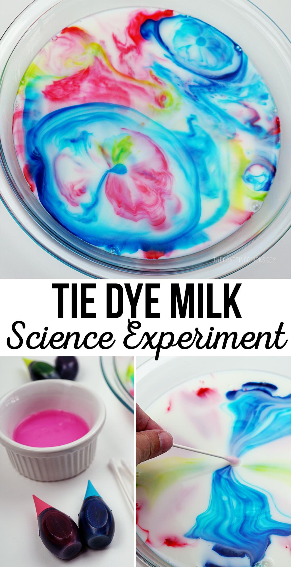 Tie Dye Milk Experiment
