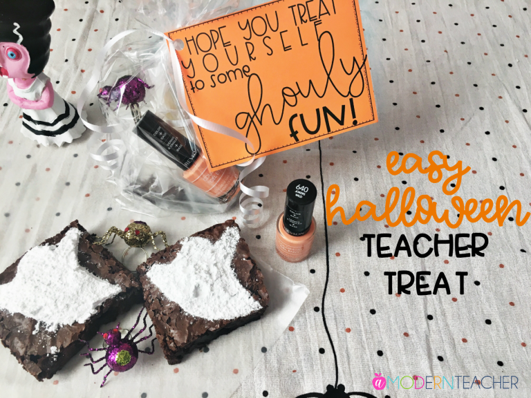 Halloween Gift for Teachers (Plus Free Gift Tag!) The Crafting Chicks