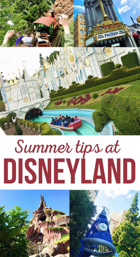 Beat the heat at Disneyland during summer.