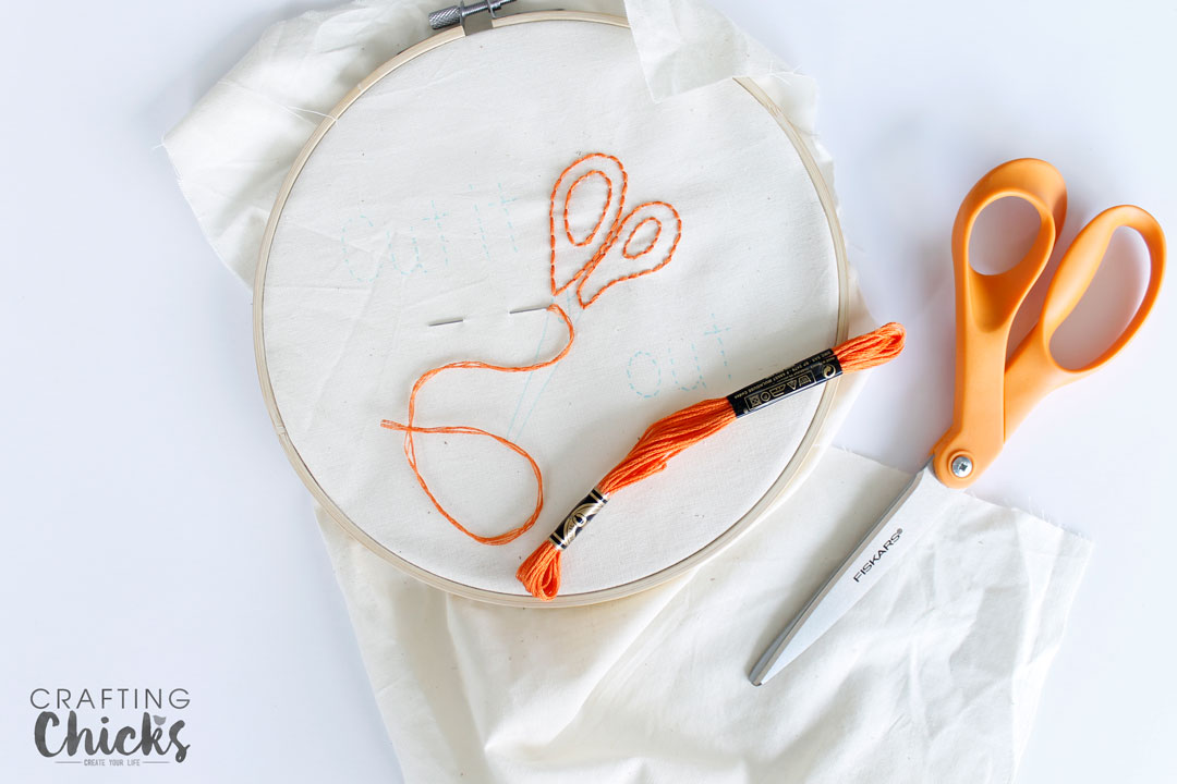 Looking for the perfect addition to your sewing room? This "Cut it Out" Handstitching Pattern is the perfect project to add that extra touch of fun. Pattern is easy enough for a beginner, but loads of fun for anyone.