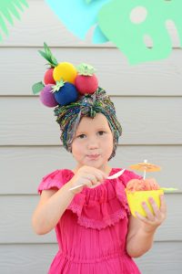 Pineapple Princess Light-Up Halloween Costume - The Crafting Chicks