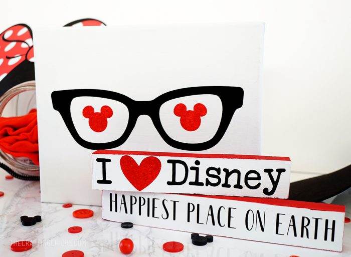 Disney Cut Sign Disney Signs - Cricut Cutting Files - The Crafting Chicks