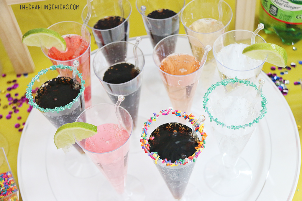 Mocktails for Kids' is a great way to ring in the New Year or any party. We added this fun Printable Kids' Mocktail Menu to our Noon Year's Eve Party that we threw our kids and it was a hit.