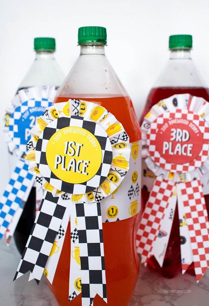 Pinewood Derby Printable Treat Wrappers - The Crafting Chicks