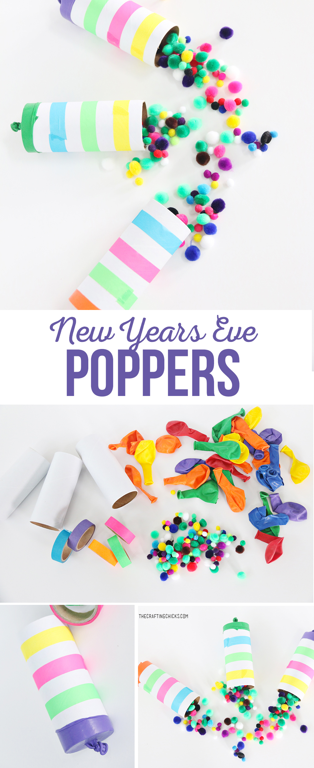 DIY New Year's Eve Poppers