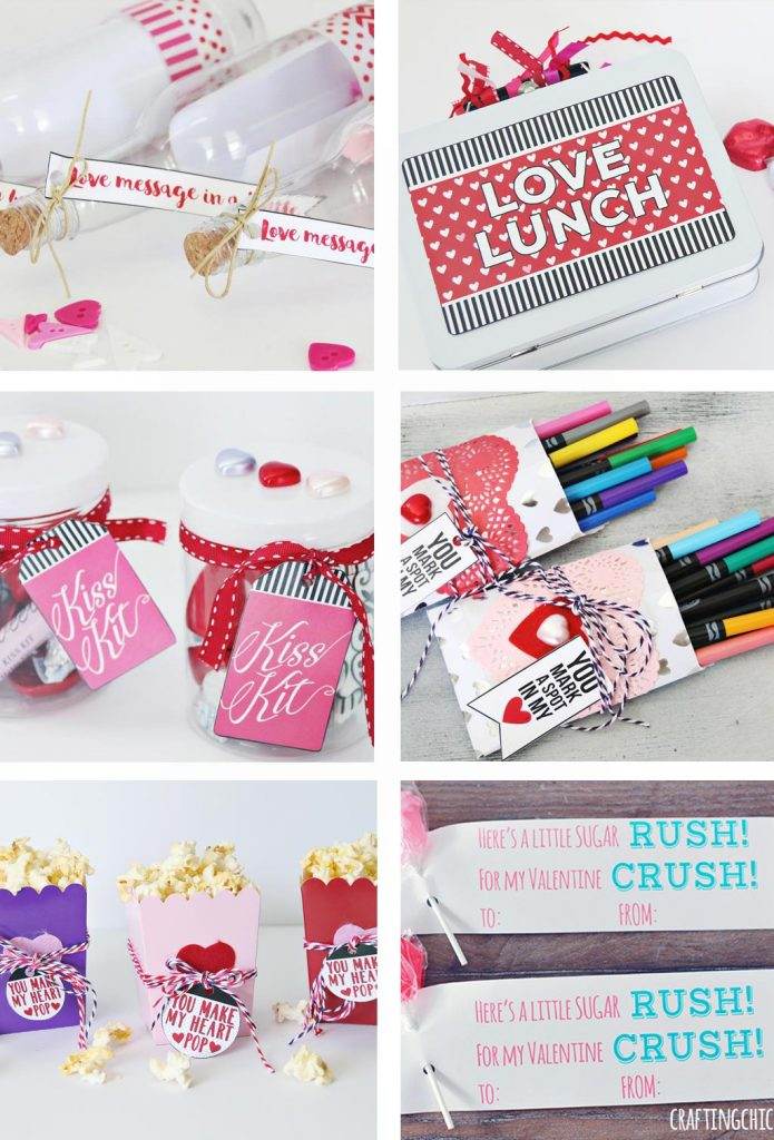 100+ Free Printable Valentine’s Day Crafts &amp; Cards for Kids - The ...