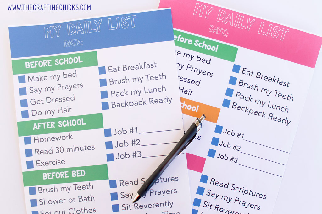 Chore is a necessity at our house. I found that as my kids got older I had to switch up our chore charts. We have been using and loving this Daily List Chore Chart for Kids. Keeps them on task and gives them motivation get everything done.