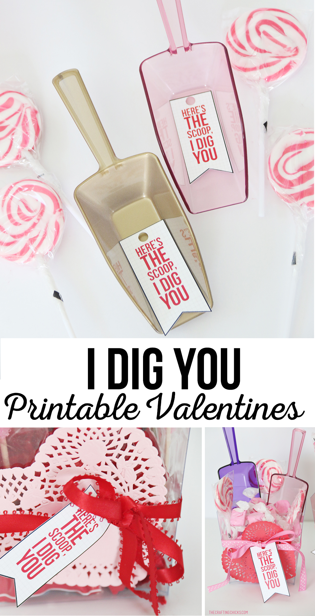 Here's the Scoop I Dig You Free Valentine Printable The Crafting Chicks