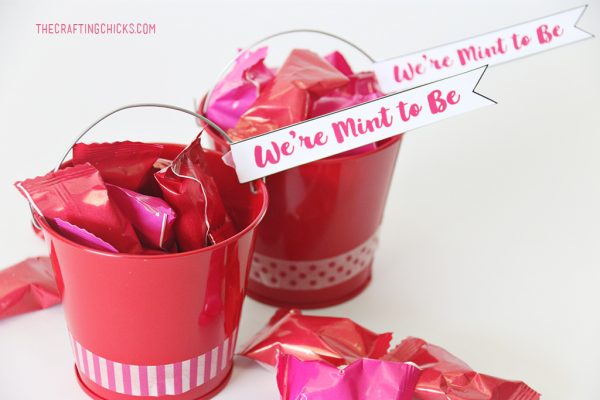 We're Mint to Be Printable Valentines - The Crafting Chicks