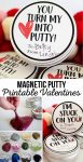 Magnetic Putty Printable Valentine - The Crafting Chicks