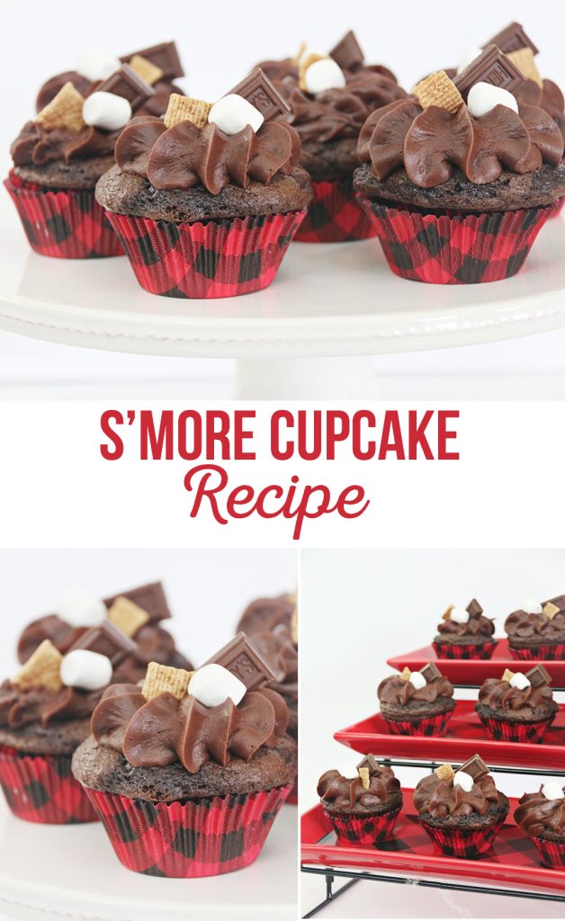 S'mores Cupcake Recipe - The Crafting Chicks