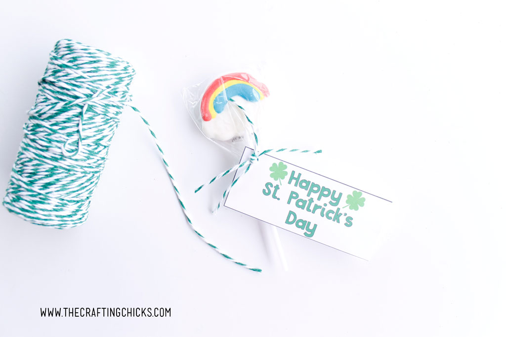 Free Printable St. Patrick's Day Treat Tags
