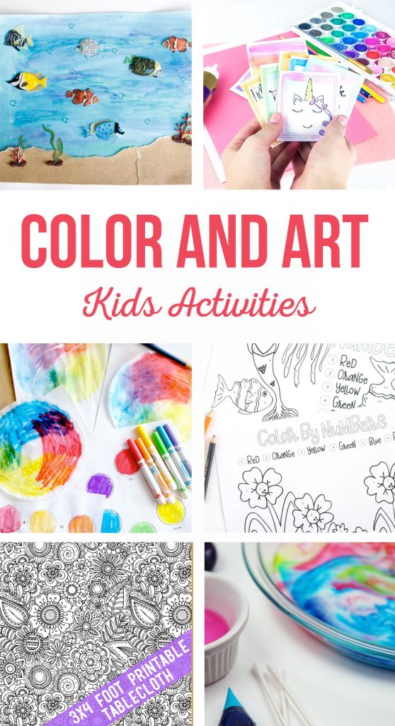 Color and Art Kids Activities - The Crafting Chicks